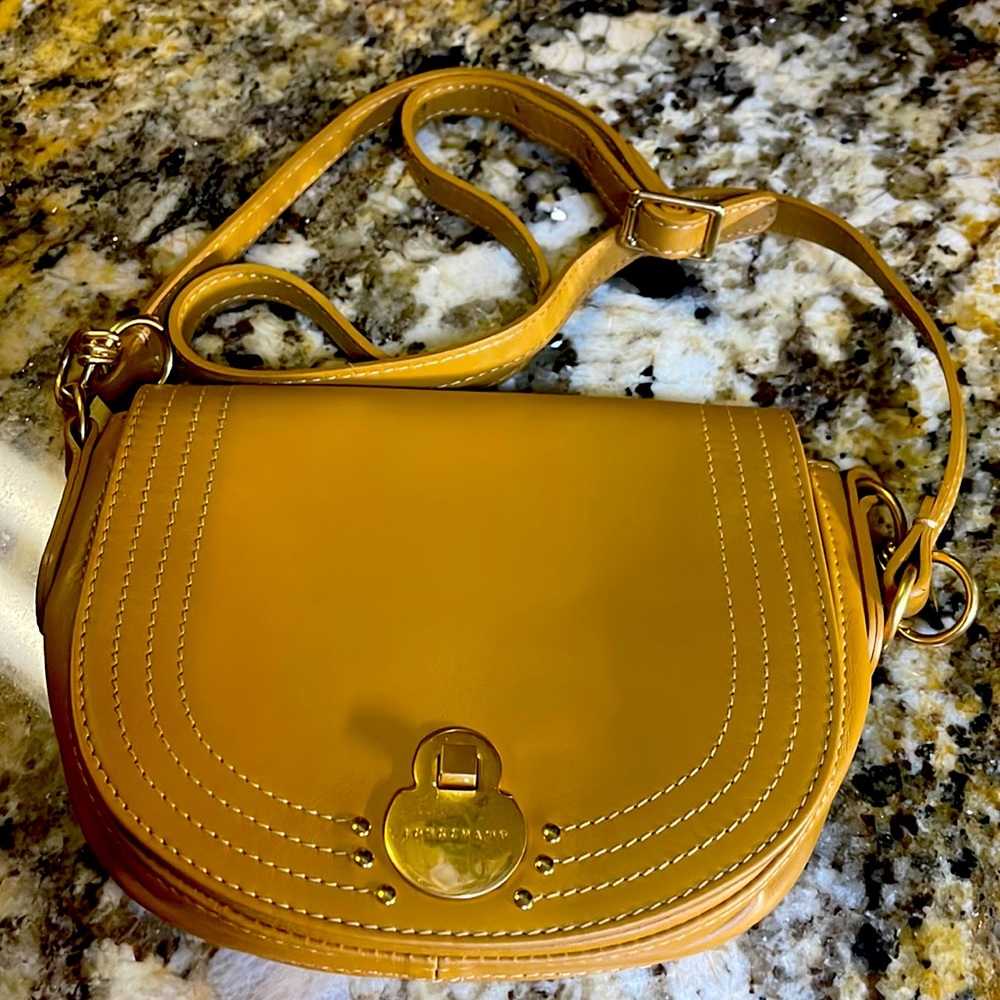 Longchamp Cavalcade Natural Leather Women's Crossbody Bag XS. Used only one